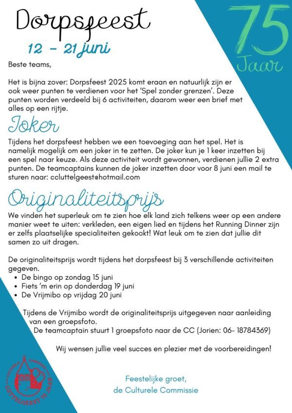 Dorpsfeest Algemeen