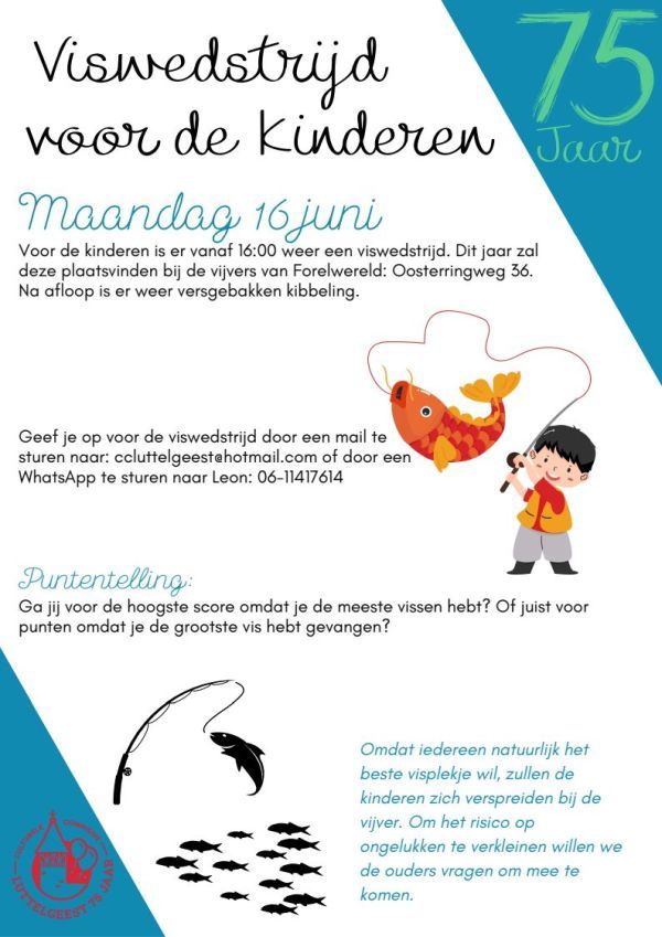 Dorpsfeest Viswedstrijd