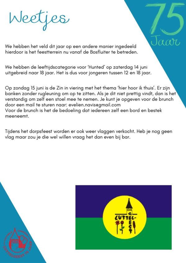 Dorpsfeest weetjes