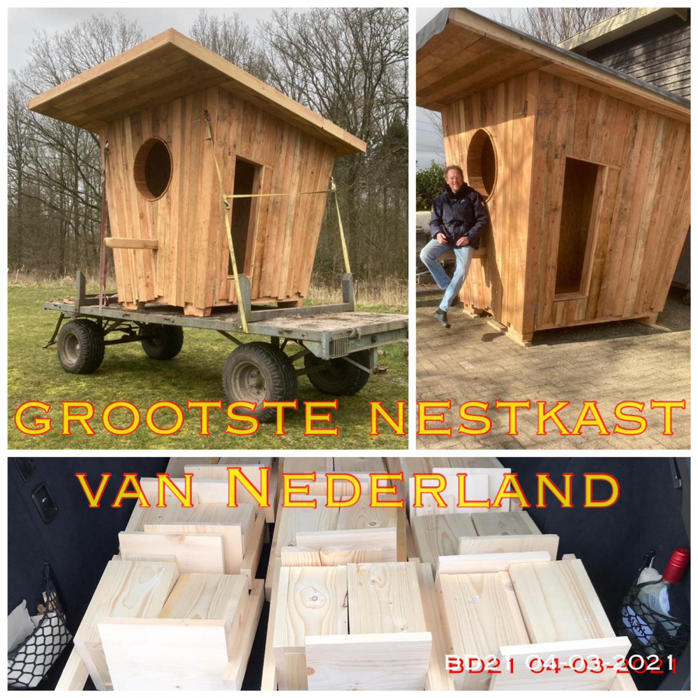 Buitendag Kuinderbos en de grootste Nestkast van Nederland