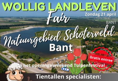 Wollig Landleven Fair Schoterveld Bant:  een feest voor wol, lifestyle en streekproducten