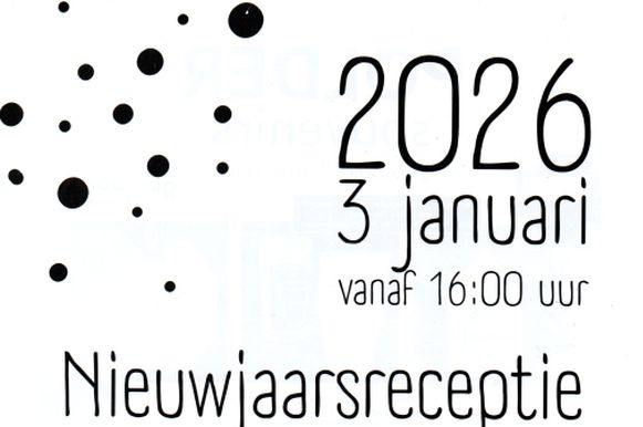 NIEUWJAARSRECEPTIE in de bosfluiter as. zaterdag vanaf 16.00 uur !!
