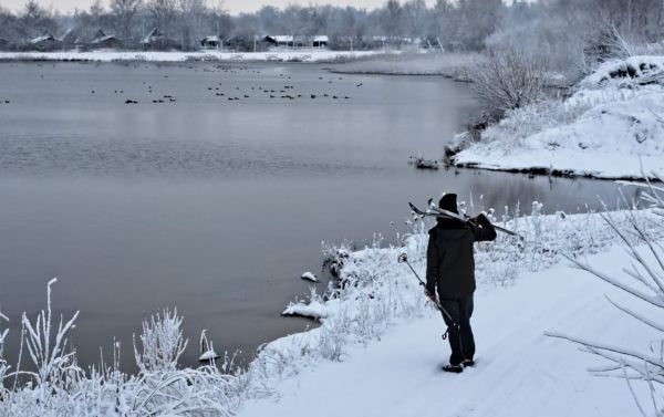 LANGLAUFFEN DOOR KLEIN ZWEDEN VAN DE POLDER