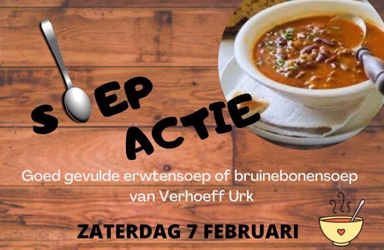 Ook dit jaar weer de heerlijke soepactie van Melodia.