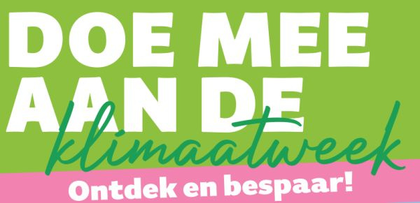 DOE MEE AAN DE KLIMAATWEEK ............