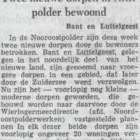 1951 23 06 het dorp luttelgeest word bewoond 1951 23 06 het dorp luttelgeest word bewoond