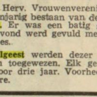1954 08 04 vrouwver. bestaat 1 jaar en volkstuinen toegewezen 1954 08 04 vrouwver. bestaat 1 jaar en volkstuinen toegewezen