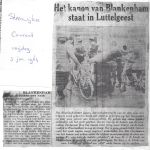 03 01 1964  Kanon overgebracht naar Luttelgeest