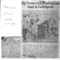 03 01 1964 Kanon overgebracht naar Luttelgeest 03 01 1964 Kanon overgebracht naar Luttelgeest