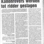 12 01 1984 Kanonrovers werden tot ridder geslagen