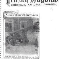 18 01 1964 kanon naar Blankenham 18 01 1964 kanon naar Blankenham