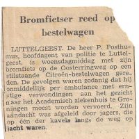 1966 bromfietser reed op bestelwagen 1966 bromfietser reed op bestelwagen