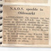 1966 naos speelden in oldemarkt 1966 naos speelden in oldemarkt
