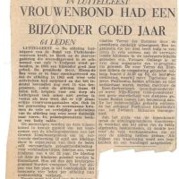 1966 vrouwenbond had een bijzonder goed jaar 1966 vrouwenbond had een bijzonder goed jaar