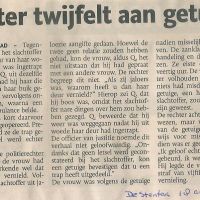 2010 08 algemeen rechter twijfelt aan getuige 2010 08 algemeen rechter twijfelt aan getuige
