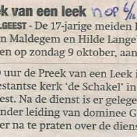 2011 10 kerk de schakel preek van een leek 2011 10 kerk de schakel preek van een leek