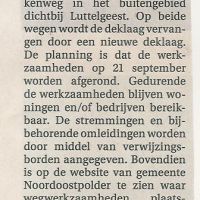 19 09 algemeen onderhoud aan wegen 19 09 algemeen onderhoud aan wegen
