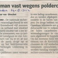 24 08 algemeen 5de man vast wegens poldercoke 24 08 algemeen 5de man vast wegens poldercoke