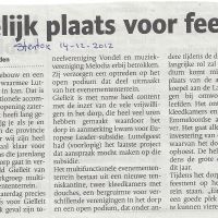 algemeen 14 12 2012 eindelijk plaats voor feesten algemeen 14 12 2012 eindelijk plaats voor feesten