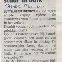 algemeen 15 10 scooterrijder krijgt stuur in eigen buik algemeen 15 10 scooterrijder krijgt stuur in eigen buik