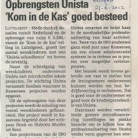 27 06 bedrijven opbrengsten unista komindekas goed besteed 27 06 bedrijven opbrengsten unista komindekas goed besteed
