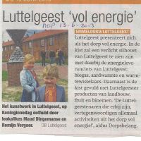 algemeen 13 06 2013 luttelgeest vol energie algemeen 13 06 2013 luttelgeest vol energie