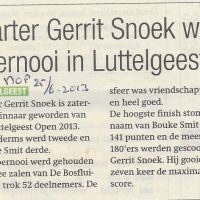 sport 25 6 2013 darter gerrit snoek wint open 2013 sport 25 6 2013 darter gerrit snoek wint open 2013