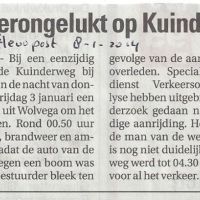 algemeen 08 01 2014 man verongelukt op kuinderweg algemeen 08 01 2014 man verongelukt op kuinderweg
