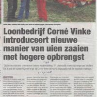 bedrijven 1 04 2015 corn vinke introduceert nieuwe uien zaaien bedrijven 1 04 2015 corn vinke introduceert nieuwe uien zaaien