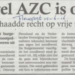 azc 15 06 16 noodbevel azc is onterecht