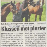sport 18 06 16 klussen met plezier teda de jong sport 18 06 16 klussen met plezier teda de jong
