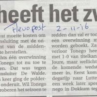 sport 2 11 16 tonego heeft het zwaar sport 2 11 16 tonego heeft het zwaar