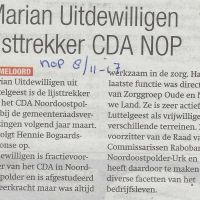 algemeen 8 11 2017 marian uitdewilligen lijsttrekker cda nop algemeen 8 11 2017 marian uitdewilligen lijsttrekker cda nop