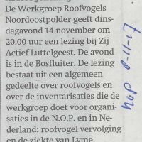 algemeen 8 11 2017 roofvogellezing bij zij aktief algemeen 8 11 2017 roofvogellezing bij zij aktief