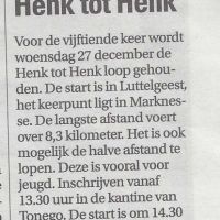 sport 20 12 2017 henk tot henkloop sport 20 12 2017 henk tot henkloop