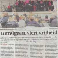 Algemeen L geest viert vrijheid Algemeen L geest viert vrijheid