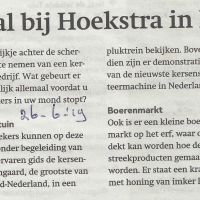 Bedrijven 26 06 2019 kersenfestival bij Hoekstra Bedrijven 26 06 2019 kersenfestival bij Hoekstra