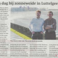 Bedrijven OPen dag zonneweide fam. Groen Bedrijven OPen dag zonneweide fam. Groen