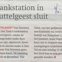 bedrijven 11 12 2019 Tankstation in l geest sluit bedrijven 11 12 2019 Tankstation in l geest sluit