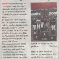 sport 25 09 2019 Eerste prijs voor Huizinga in Wezeg sport 25 09 2019 Eerste prijs voor Huizinga in Wezeg
