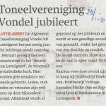 Algemeen 29 01 20 toneelver. Vondel jubileert