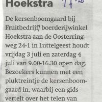Bedrijven 1 07 open dagen kersenpluk Hoekstra Bedrijven 1 07 open dagen kersenpluk Hoekstra