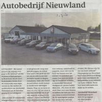 Bedrijven 1 07 tijden veranderen voor autobedrijf Nieuwland Bedrijven 1 07 tijden veranderen voor autobedrijf Nieuwland