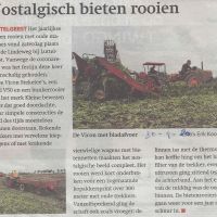 Bedrijven 30 09 Nostalgisch bieten rooien aan Lindeweg Bedrijven 30 09 Nostalgisch bieten rooien aan Lindeweg