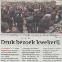 Bedrijven 11 03 20 druk bezoek bij Kwekerij Bernhard Bedrijven 11 03 20 druk bezoek bij Kwekerij Bernhard