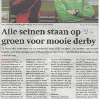 Sport 29 01 20 Alle seinen staan op groen voor mooie derby Sport 29 01 20 Alle seinen staan op groen voor mooie derby