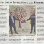 Algemeen 7 03 MCM schenkt levensboom aan Floreant