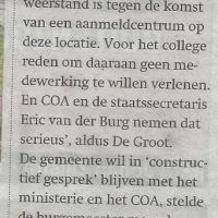 algemeen 21 09 geen eerste asielopgvang in bant algemeen 21 09 geen eerste asielopgvang in bant