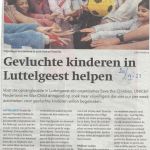 algemeen 20 09 gevluchte kinderen in luttelgeest helpen