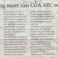 algemeen 25 10 vluchteling moet coa azc verlaten algemeen 25 10 vluchteling moet coa azc verlaten